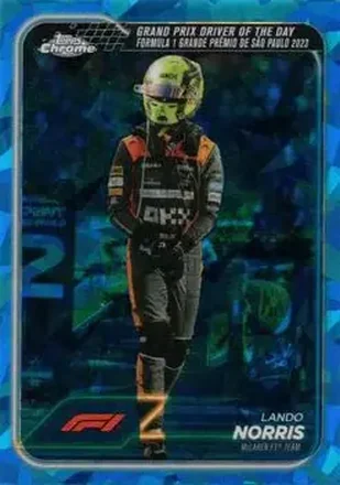 2024 Topps Chrome Sapphire Edition Formula 1 #178 - Lando Norris - McLaren F1