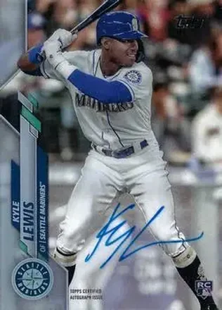 2020 Topps Clearly Authentic #CCA-KL - Kyle Lewis - Seattle Mariners