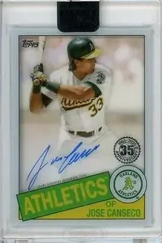 2020 Topps Clearly Authentic feature card
