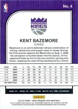 Back of Kent Bazemore