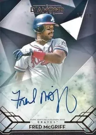 2020 Topps Diamond Icons - Purple #AC-FM - Fred McGriff - Atlanta Braves