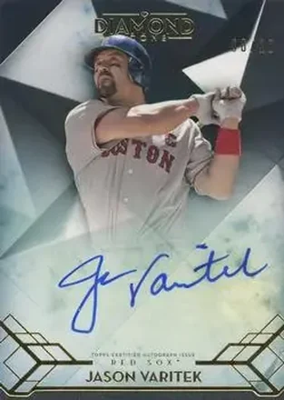 2020 Topps Diamond Icons - Purple #AC-JVA - Jason Varitek - Boston Red Sox