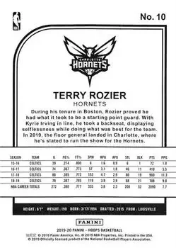 Back of Terry Rozier III