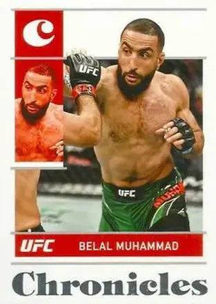 2022 Panini Chronicles UFC #36 - Belal Muhammad