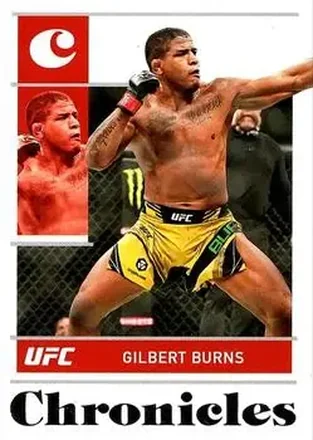 2022 Panini Chronicles UFC #43 - Gilbert Burns