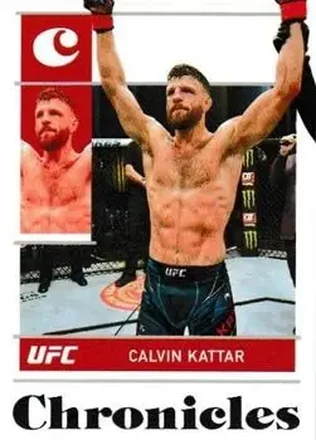 2022 Panini Chronicles UFC #46 - Calvin Kattar