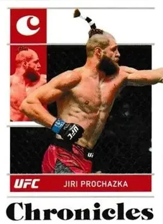 2022 Panini Chronicles UFC #55 - Jiri Prochazka