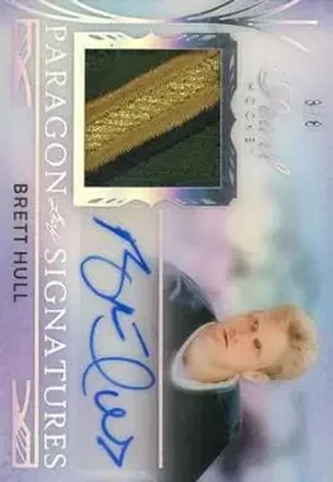 2020-21 Leaf Pearl - Paragon Signatures #PS-BH2 - Brett Hull