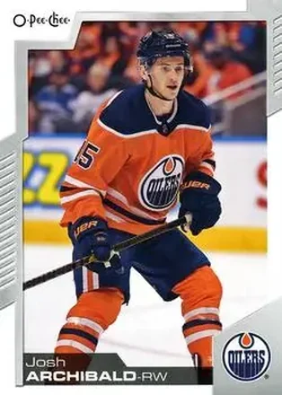 2020-21 O-Pee-Chee #8 - Josh Archibald - Edmonton Oilers