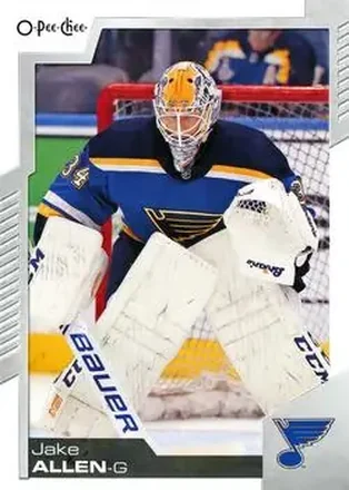 2020-21 O-Pee-Chee #11 - Jake Allen - St. Louis Blues