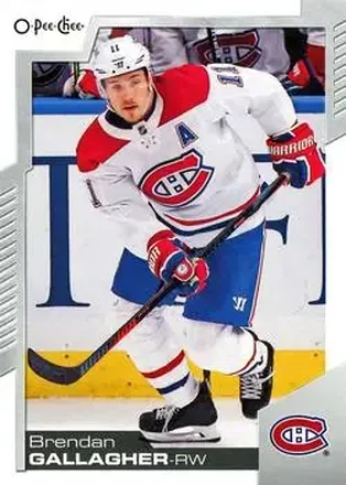 2020-21 O-Pee-Chee #20 - Brendan Gallagher - Montreal Canadiens