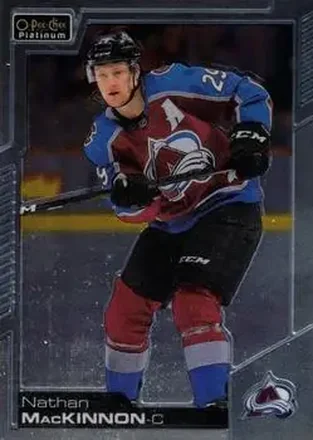 2020-21 O-Pee-Chee Platinum #4 - Nathan MacKinnon - Colorado Avalanche