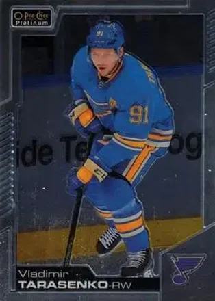 2020-21 O-Pee-Chee Platinum #6 - Vladimir Tarasenko - St. Louis Blues