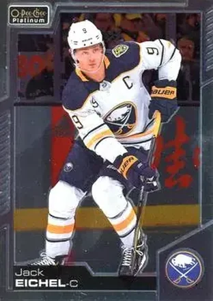 2020-21 O-Pee-Chee Platinum #8 - Jack Eichel - Buffalo Sabres