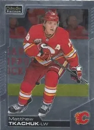 2020-21 O-Pee-Chee Platinum #18 - Matthew Tkachuk - Calgary Flames