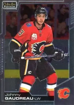 2020-21 O-Pee-Chee Platinum #21 - Johnny Gaudreau - Calgary Flames