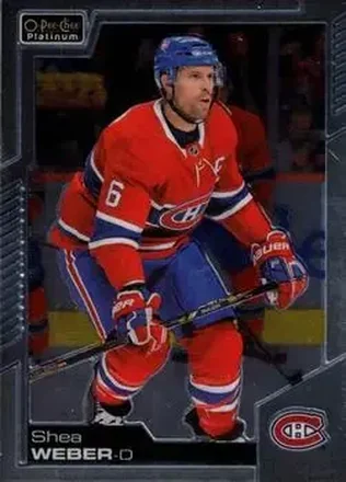 2020-21 O-Pee-Chee Platinum #23 - Shea Weber - Montreal Canadiens
