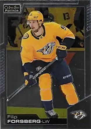 2020-21 O-Pee-Chee Platinum #29 - Filip Forsberg - Nashville Predators