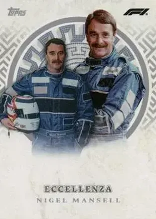 2024 Topps Eccellenza Formula 1 #NNO - Nigel Mansell