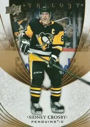 2020-21 Upper Deck Trilogy #1 - Sidney Crosby - Pittsburgh Penguins