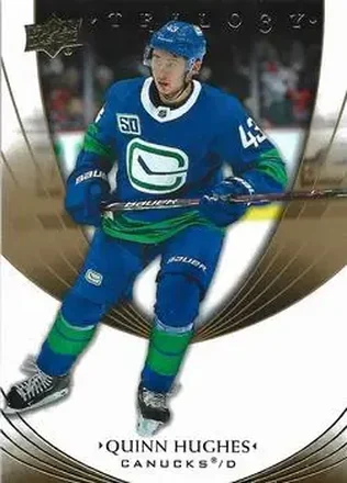 2020-21 Upper Deck Trilogy #2 - Quinn Hughes - Vancouver Canucks