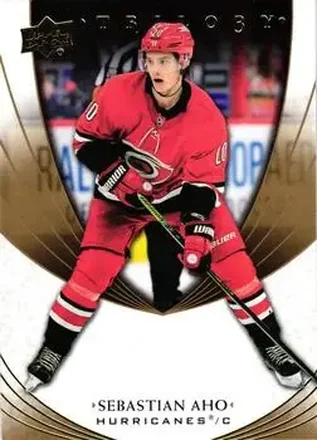 2020-21 Upper Deck Trilogy #7 - Sebastian Aho - Carolina Hurricanes