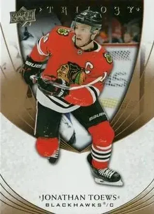 2020-21 Upper Deck Trilogy #10 - Jonathan Toews - Chicago Blackhawks