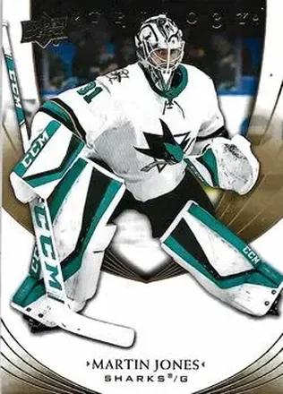 2020-21 Upper Deck Trilogy #16 - Martin Jones - San Jose Sharks