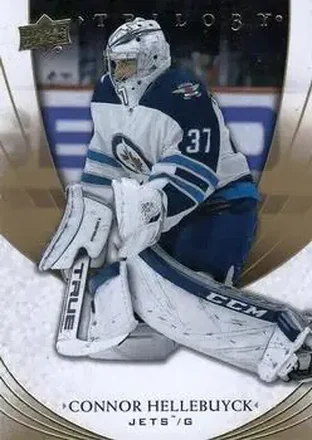 2020-21 Upper Deck Trilogy #22 - Connor Hellebuyck - Winnipeg Jets