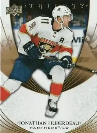 2020-21 Upper Deck Trilogy #28 - Jonathan Huberdeau - Florida Panthers
