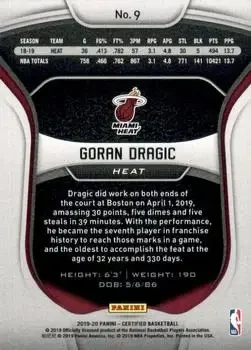 Back of Goran Dragić
