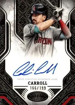 2025 Topps Tier One - Prime Performers Autographs #PPA-CC - Corbin Carroll - Arizona Diamondbacks