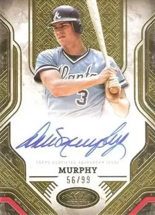 2025 Topps Tier One - Prime Performers Autographs #PPA-DMU - Dale Murphy - Atlanta Braves