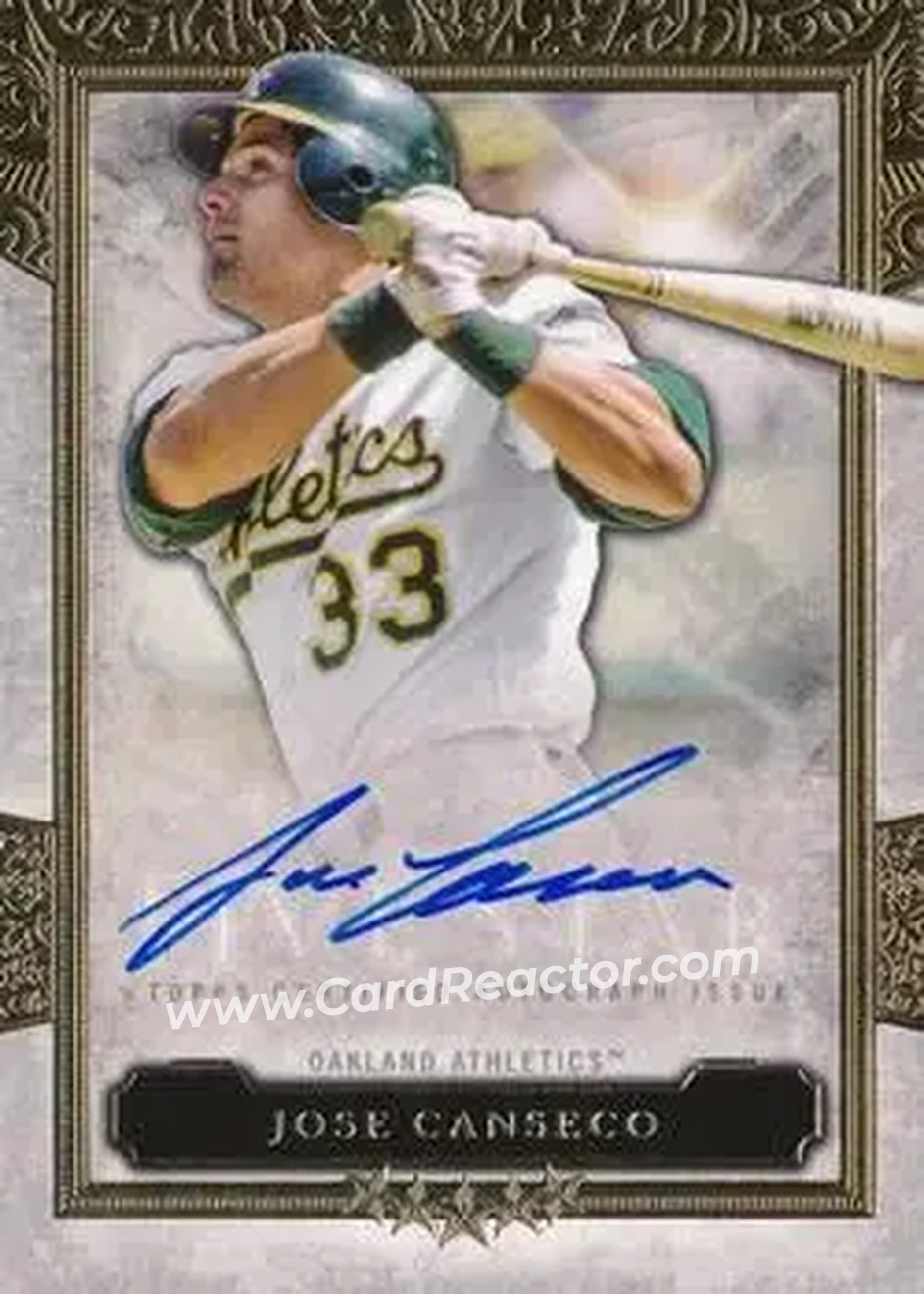2020 Topps Five Star #FSA-JCA - Jose Canseco - Oakland Athletics - Front 2020 Topps Five Star #FSA-JCA - Jose Canseco - Oakland Athletics - Front