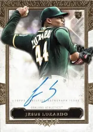2020 Topps Five Star #FSA-JL - Jesus Luzardo - Oakland Athletics