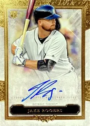 2020 Topps Five Star #FSA-JRZ - Jake Rogers - Detroit Tigers