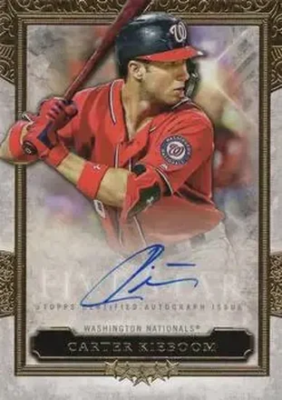 2020 Topps Five Star #FSA-KIE - Carter Kieboom - Washington Nationals