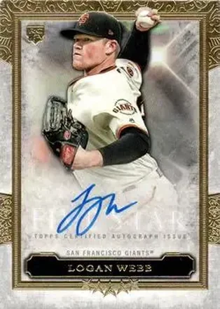 2020 Topps Five Star #FSA-LW - Logan Webb - San Francisco Giants