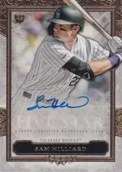 2020 Topps Five Star feature card