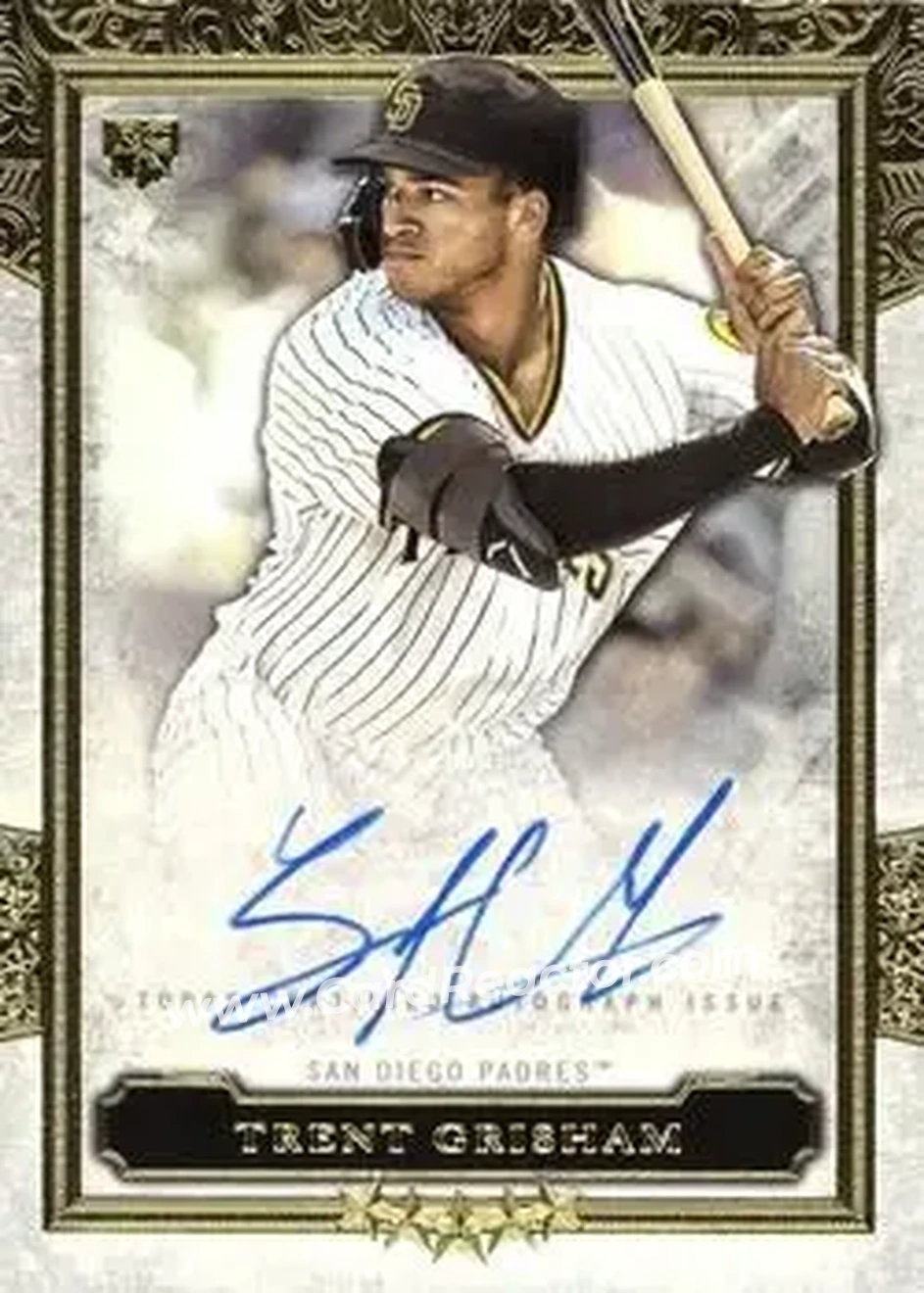 2020 Topps Five Star #FSA-TG - Trent Grisham - San Diego Padres - Front