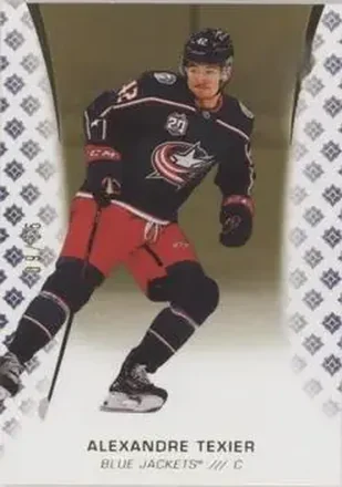 2020-21 Upper Deck Ultimate Collection - Gold #30 - Alexandre Texier - Columbus Blue Jackets