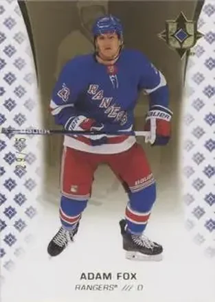2020-21 Upper Deck Ultimate Collection - Gold #41 - Adam Fox - New York Rangers