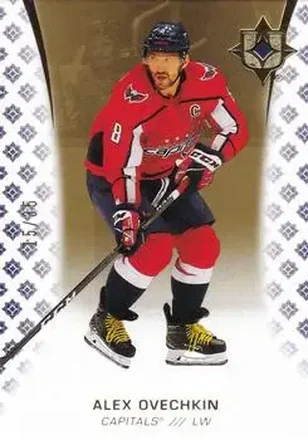 2020-21 Upper Deck Ultimate Collection - Gold #52 - Alex Ovechkin - Washington Capitals