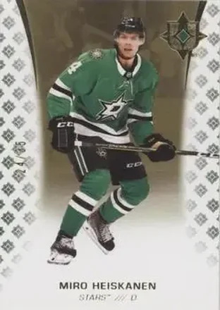 2020-21 Upper Deck Ultimate Collection - Gold #53 - Miro Heiskanen - Dallas Stars