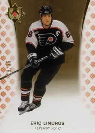 2020-21 Upper Deck Ultimate Collection - Gold #79 - Eric Lindros - Philadelphia Flyers