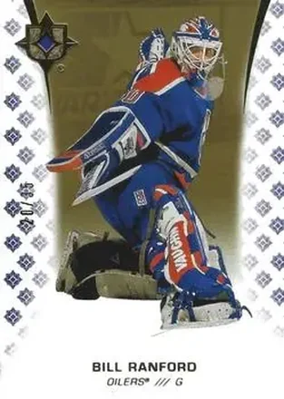 2020-21 Upper Deck Ultimate Collection - Gold #91 - Bill Ranford - Edmonton Oilers