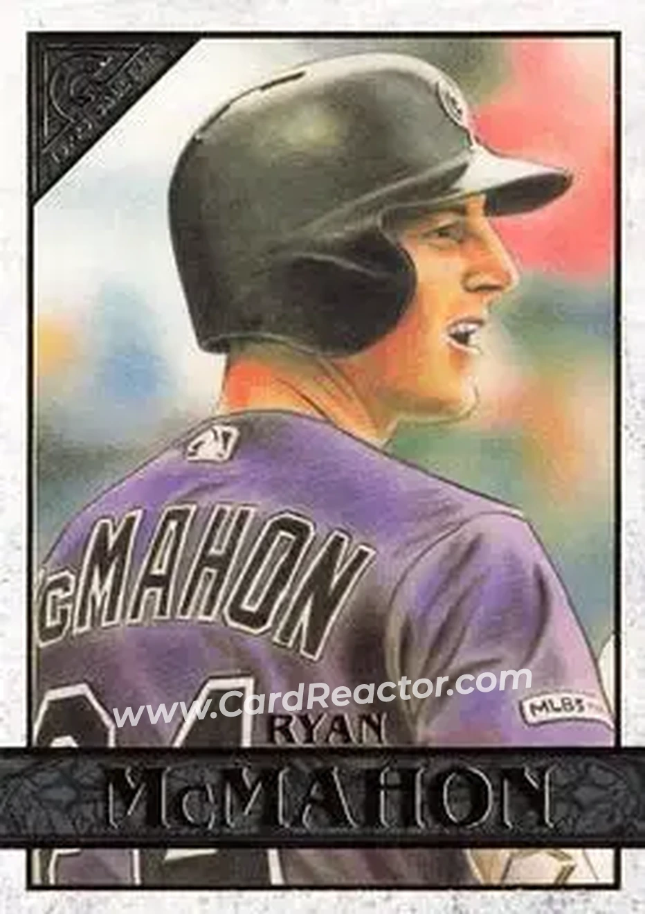 2020 Topps Gallery #11 - Ryan McMahon - Colorado Rockies - Front