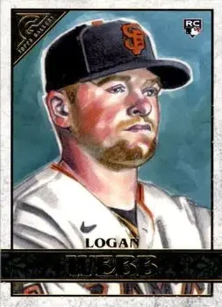2020 Topps Gallery #13 - Logan Webb - San Francisco Giants