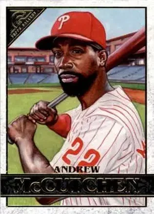 2020 Topps Gallery #14 - Andrew McCutchen - Philadelphia Phillies