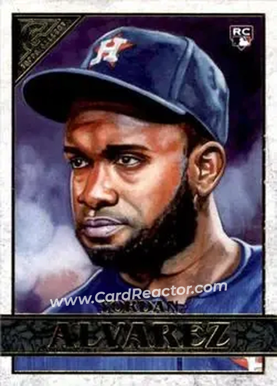 2020 Topps Gallery #16 - Yordan Alvarez - Houston Astros - Front